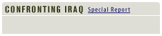 The same rectangular gray space and header, with a blank space where the headlines are supposed to cycle through